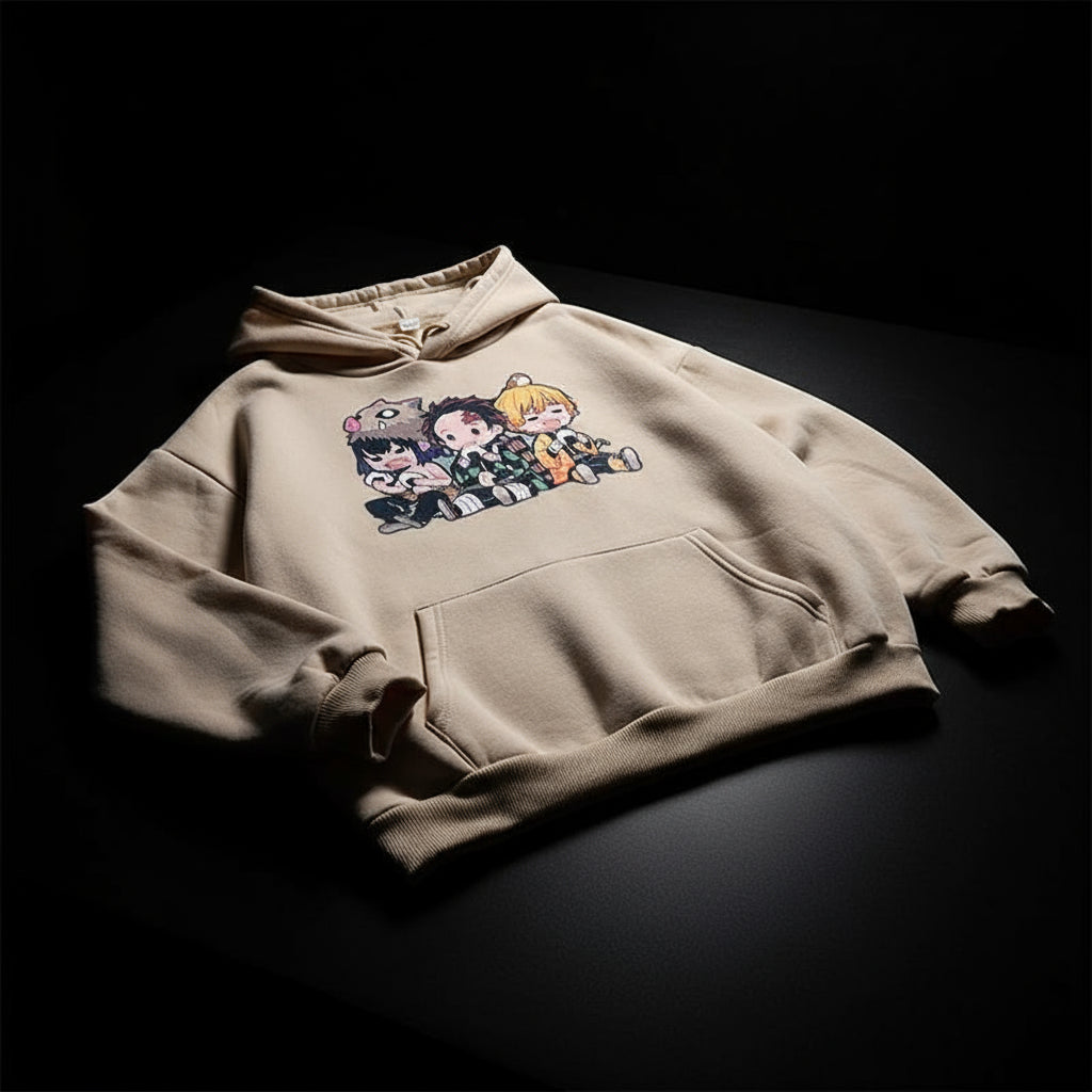 Sweat à capuche décontracté Kawaii – Unisexe