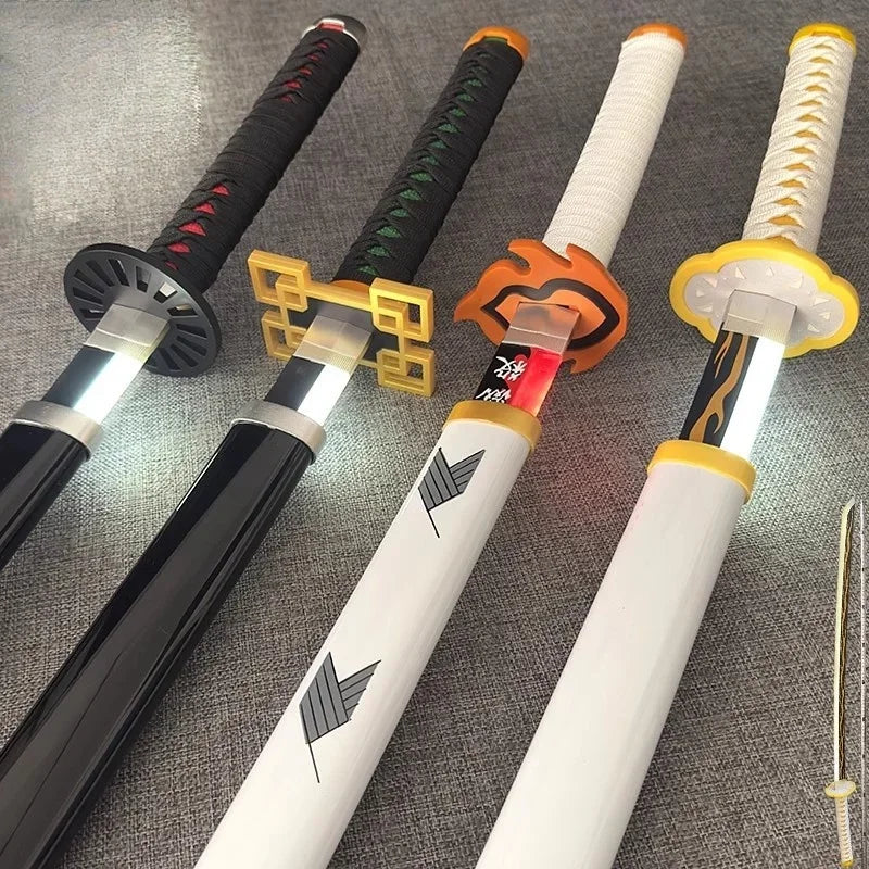 Katana Lumineux Demon Slayer – Sabre Japonais Taille Réelle Tanjirou Kamado
