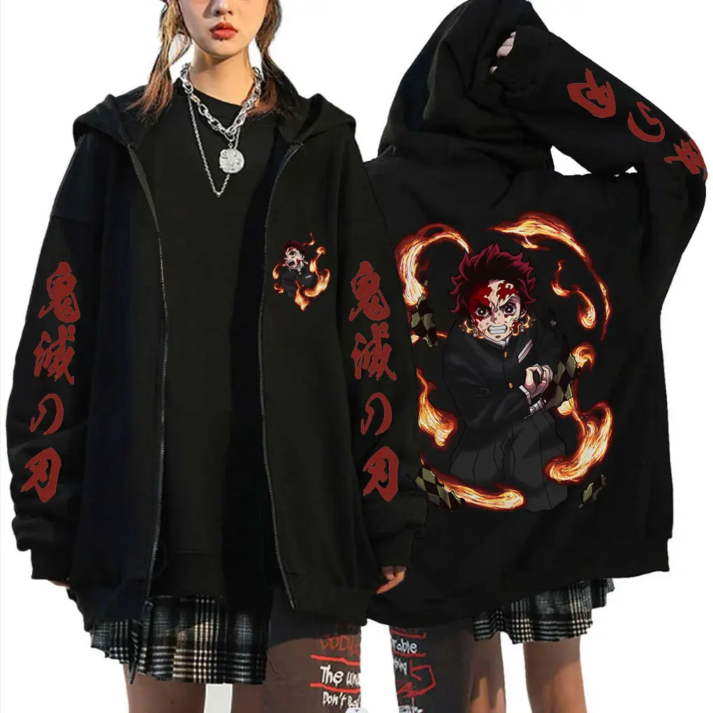 Sweat à capuche Demon slayers hashiras – Streetwear