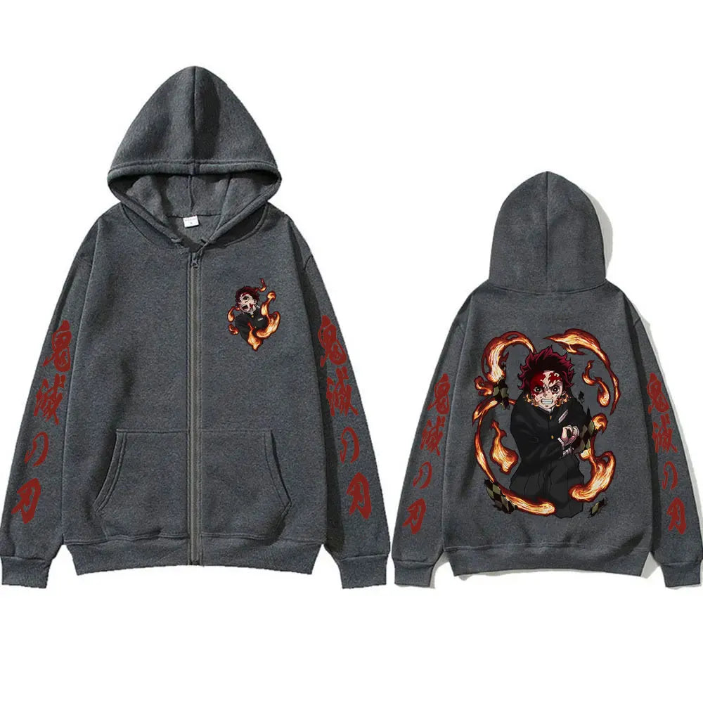 Sweat à capuche Demon slayers hashiras – Streetwear