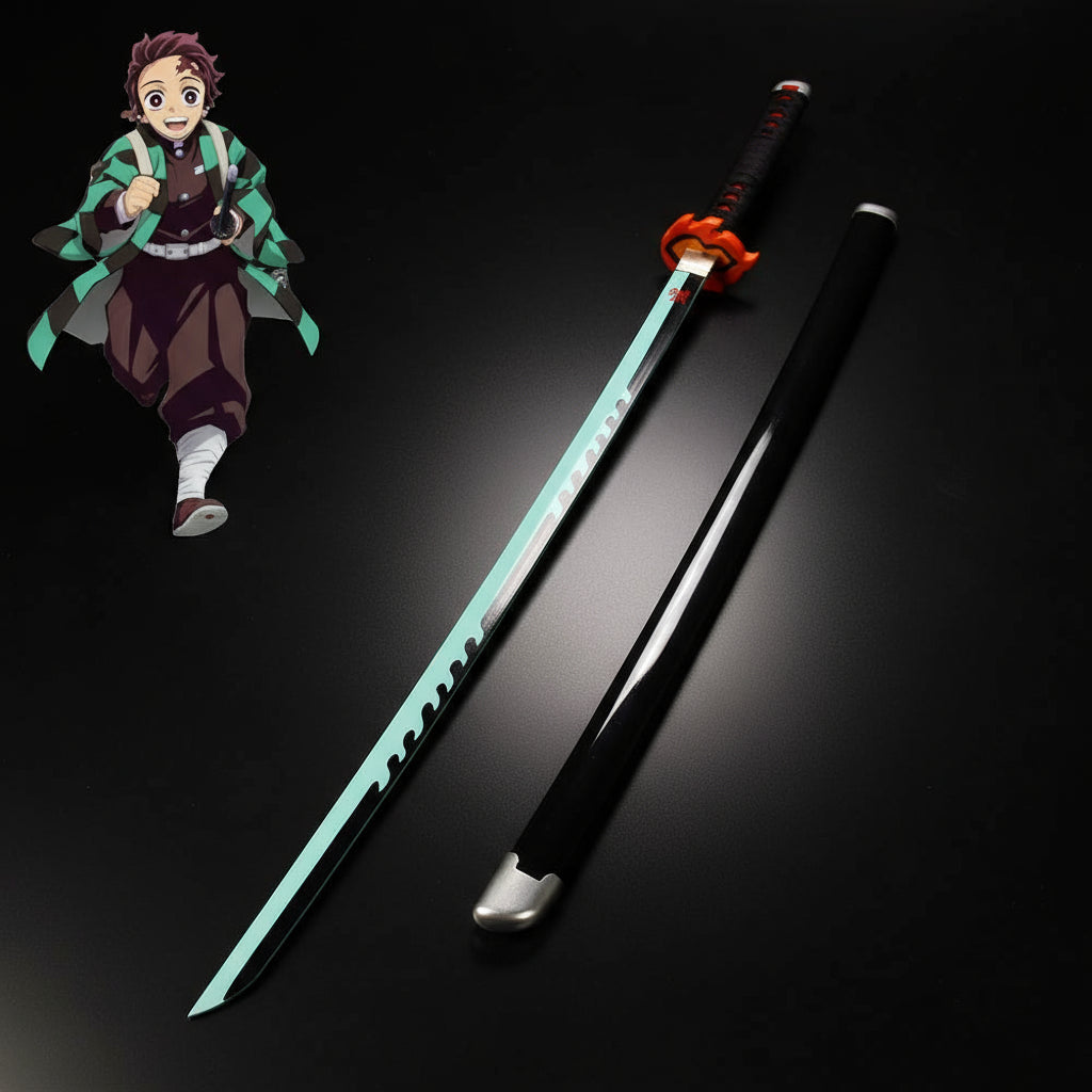 Katana Demon Slayer – Épée de Cosplay Taille Réelle