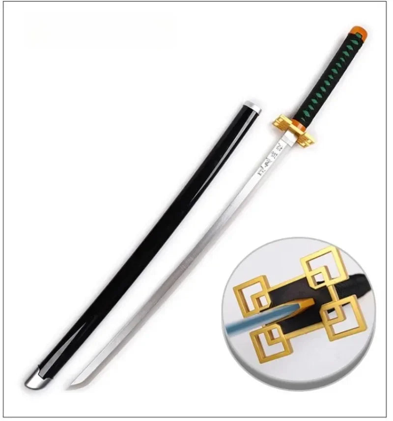 Katana Lumineux Demon Slayer – Sabre Japonais Taille Réelle Tanjirou Kamado