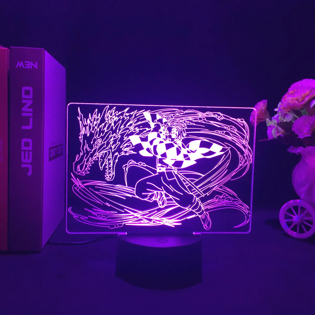 Lampe Illusion LED Tactile