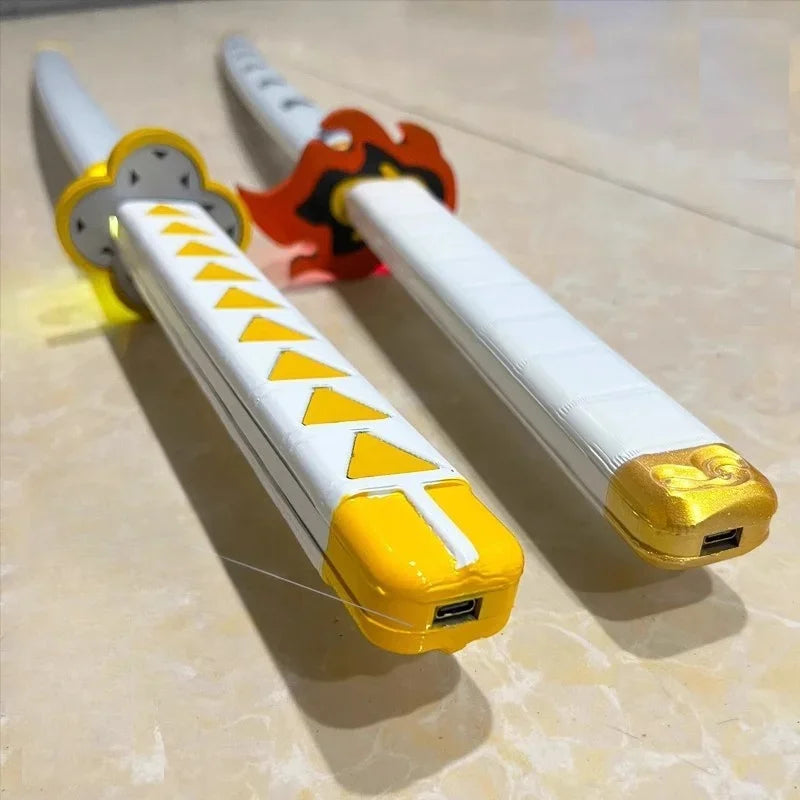 Katana Lumineux Demon Slayer – Sabre Japonais Taille Réelle Tanjirou Kamado