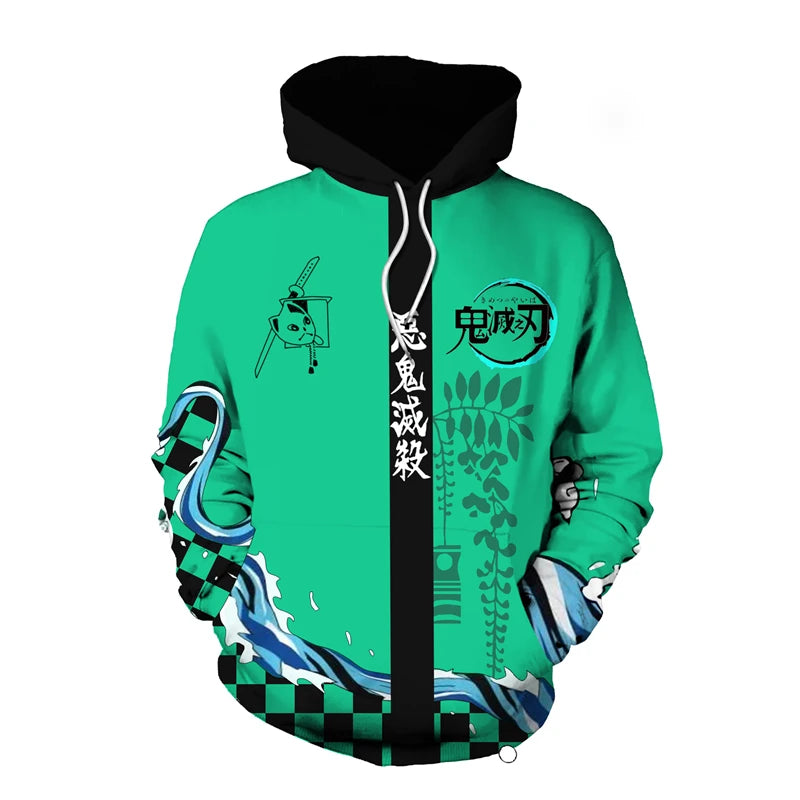 Sweat demon slayers / Tomioka / Tanjiro