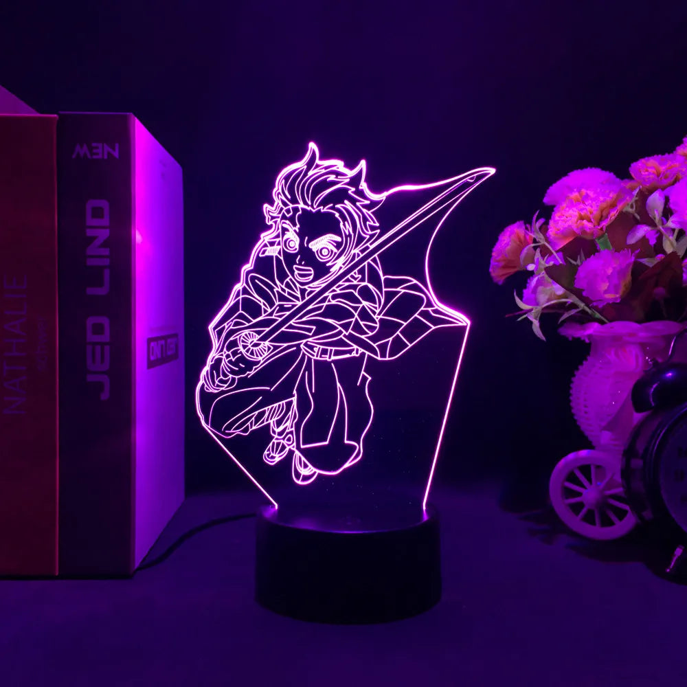 Lampe Illusion LED Tactile