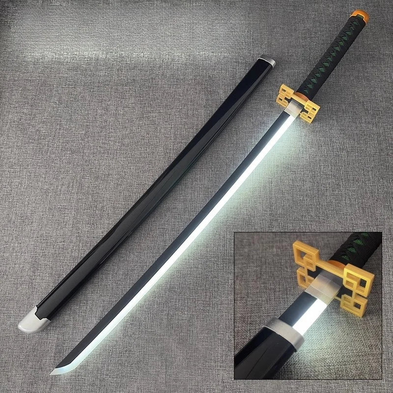 Katana Lumineux Demon Slayer – Sabre Japonais Taille Réelle Tanjirou Kamado