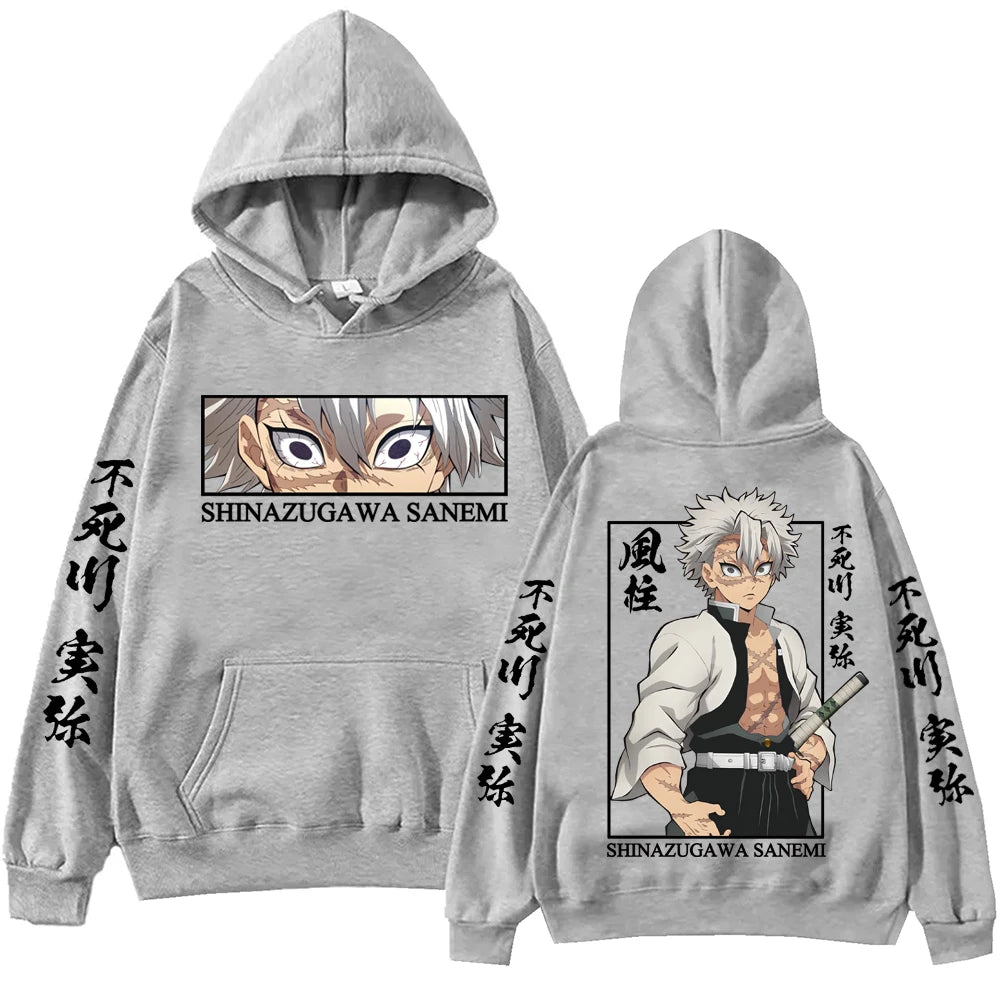 Sweat à capuche Sanemi  – Style décontracté