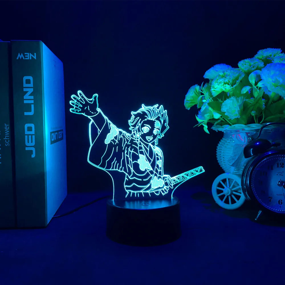 Lampe Illusion LED Tactile