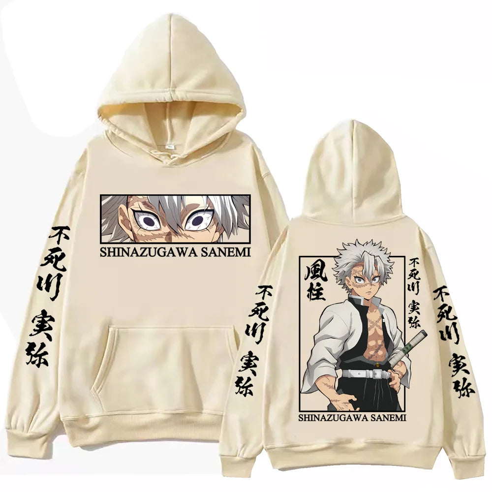 Sweat à capuche Sanemi  – Style décontracté
