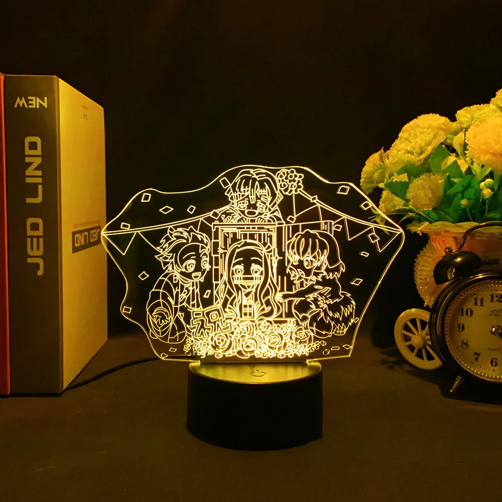 Lampe Illusion LED Tactile
