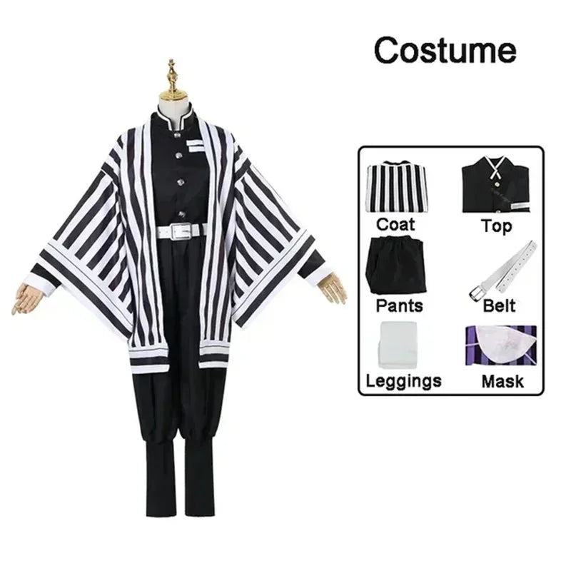 Cosplay Iguro Obanai Haori