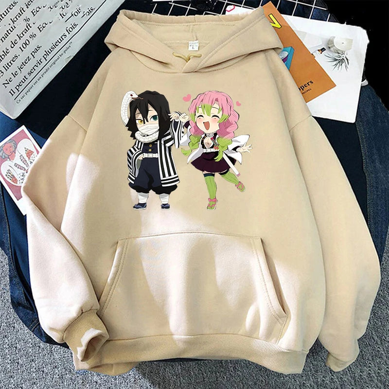 Sweat à capuche Misturi/Obanai unisexe – Style décontracté et confortable