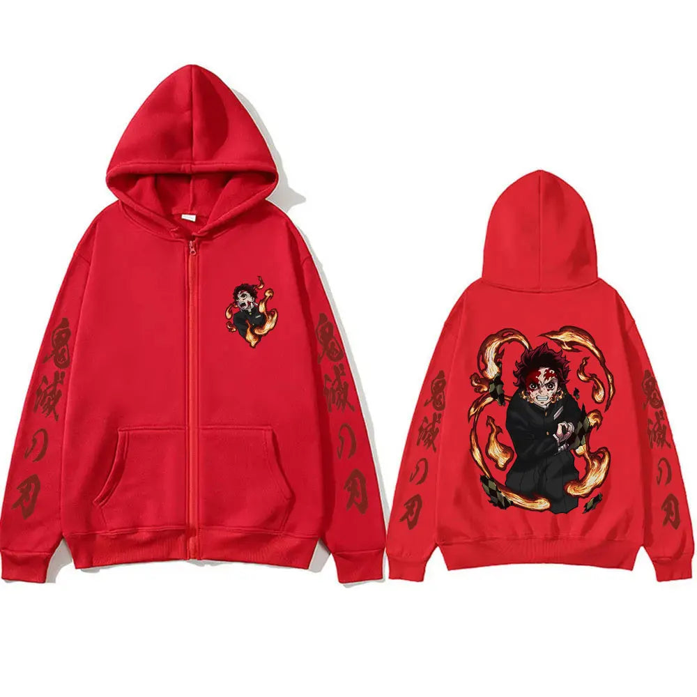 Sweat à capuche Demon slayers hashiras – Streetwear