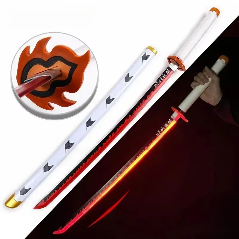 Katana Lumineux Demon Slayer – Sabre Japonais Taille Réelle Tanjirou Kamado