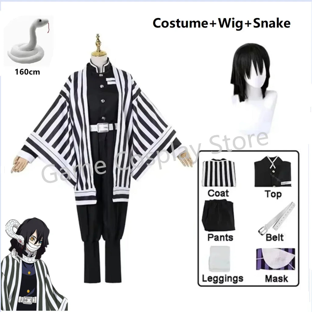Cosplay Iguro Obanai Haori