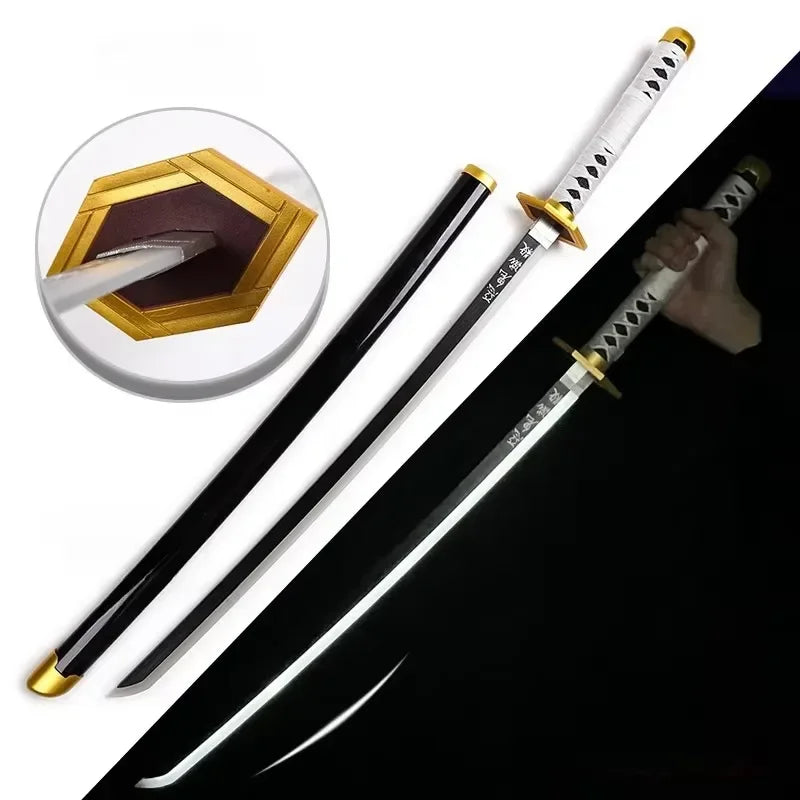 Katana Lumineux Demon Slayer – Sabre Japonais Taille Réelle Tanjirou Kamado