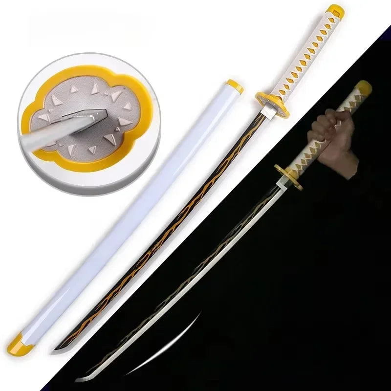 Katana Lumineux Demon Slayer – Sabre Japonais Taille Réelle Tanjirou Kamado