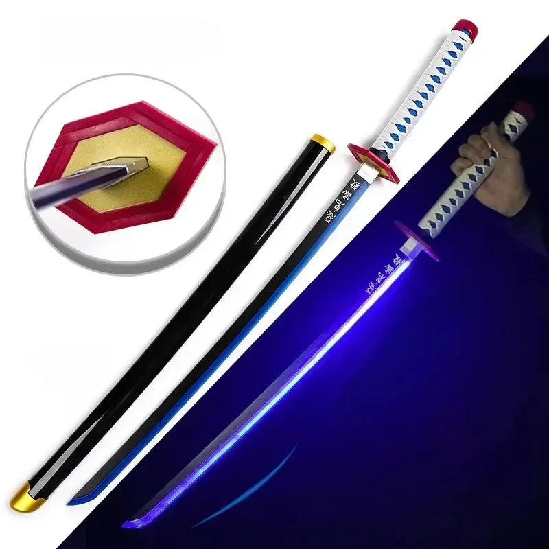 Katana Lumineux Demon Slayer – Sabre Japonais Taille Réelle Tanjirou Kamado