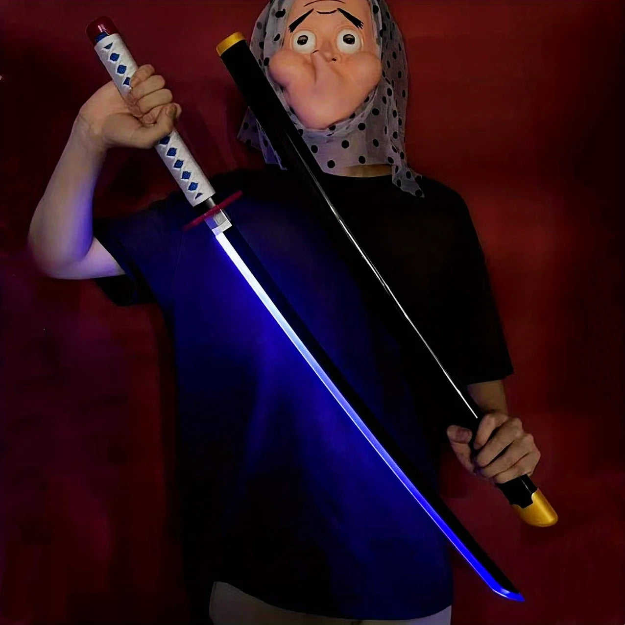 Katana Lumineux  – Sabre Demon Slayer Taille Réelle pour Cosplay et Collection