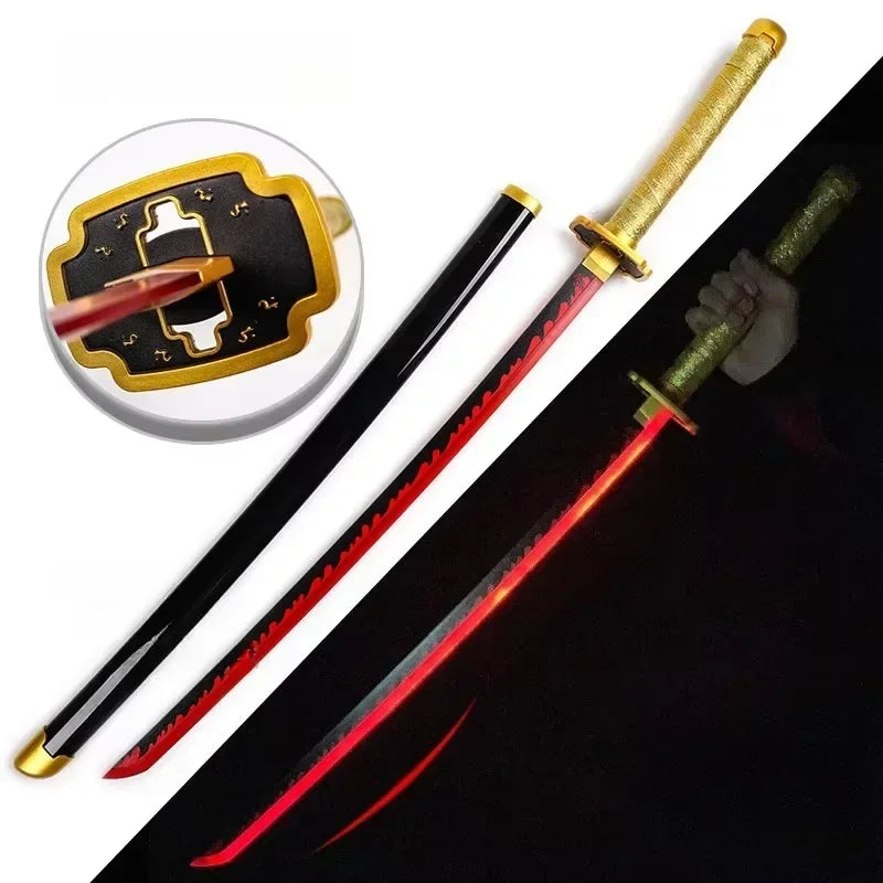 Katana Lumineux Demon Slayer – Sabre Japonais Taille Réelle Tanjirou Kamado
