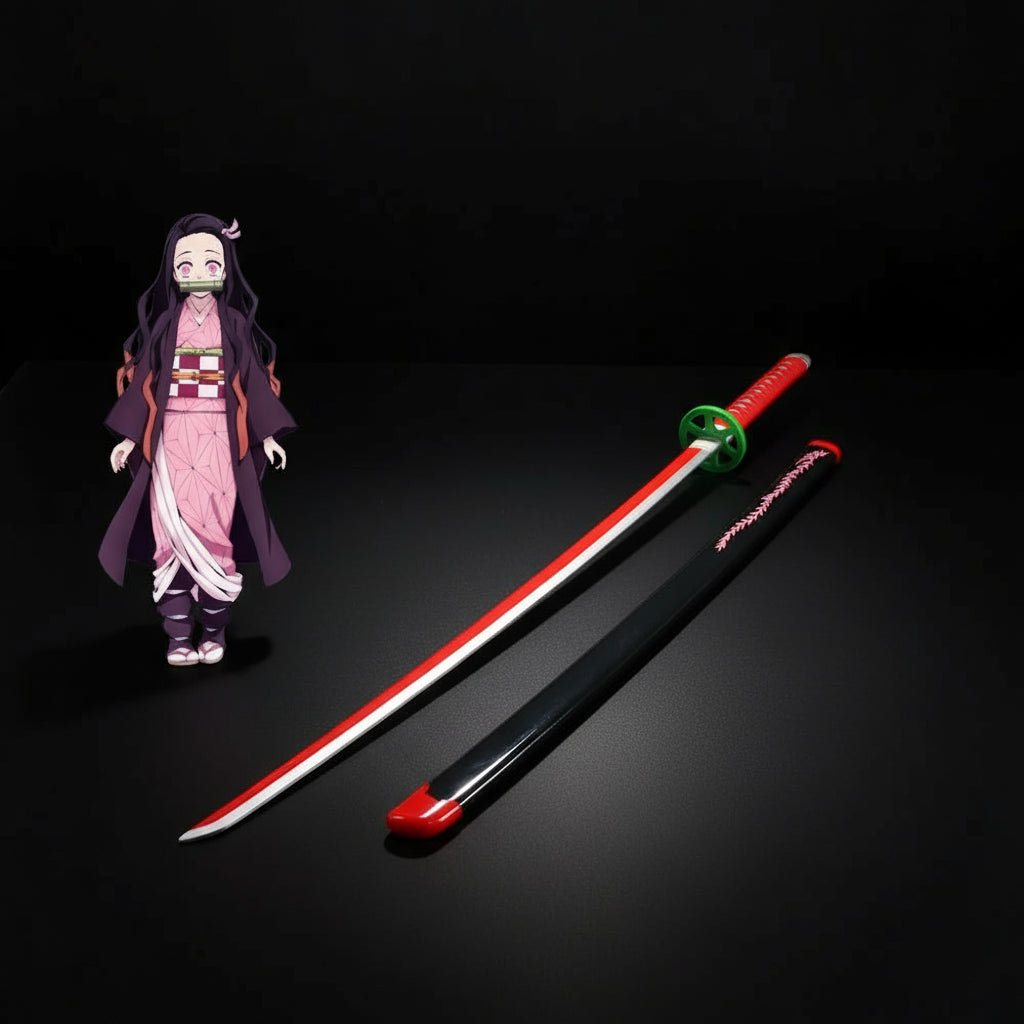 Katana Demon Slayer – Épée de Cosplay Taille Réelle