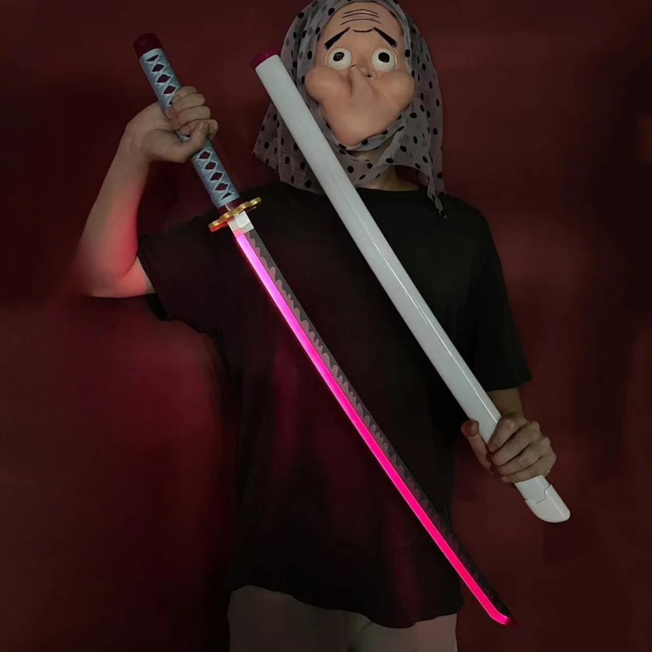 Katana Lumineux  – Sabre Demon Slayer Taille Réelle pour Cosplay et Collection